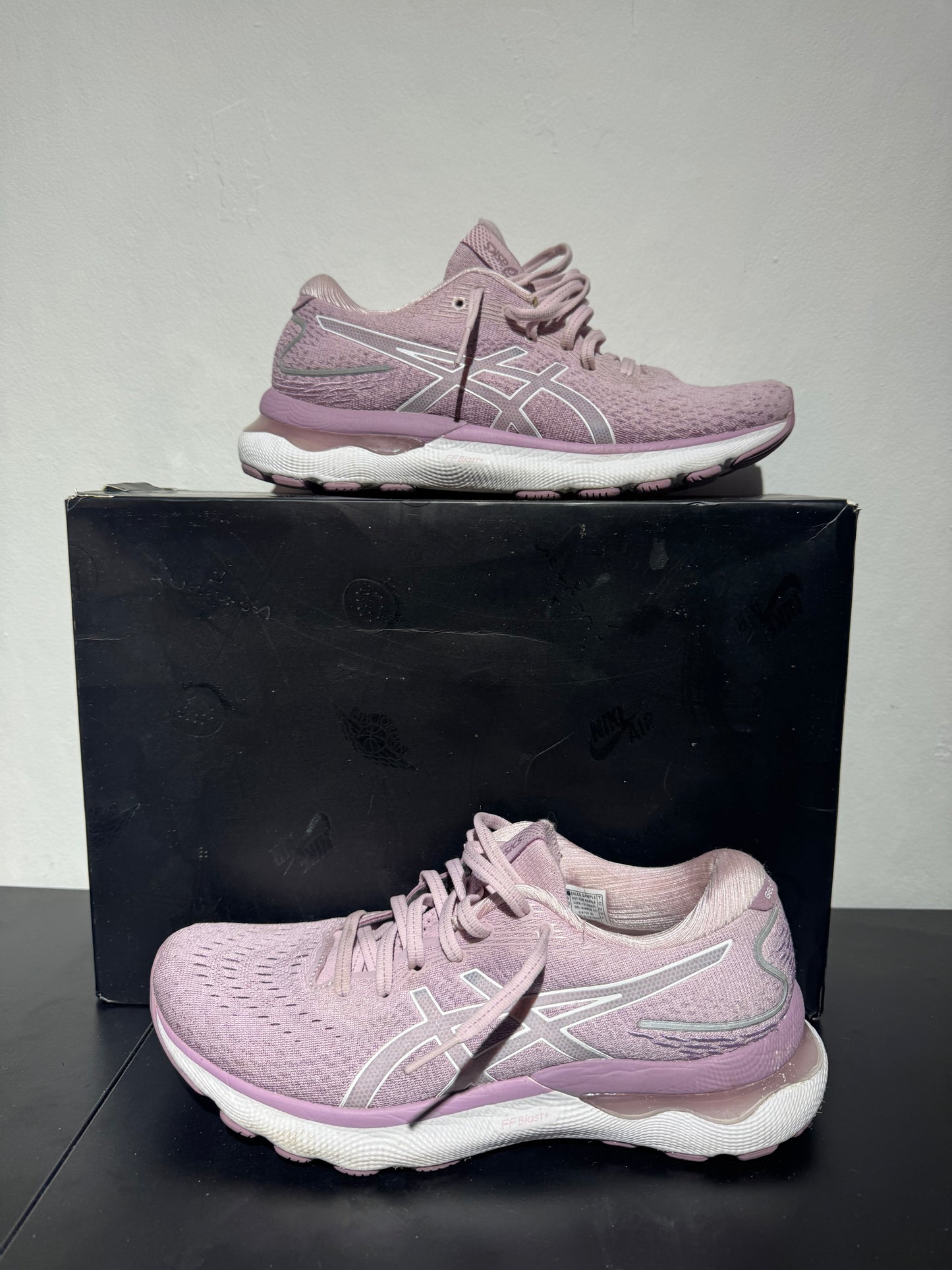 ASICS Gel-Nimbus 24 Rose/Blanc - Taille