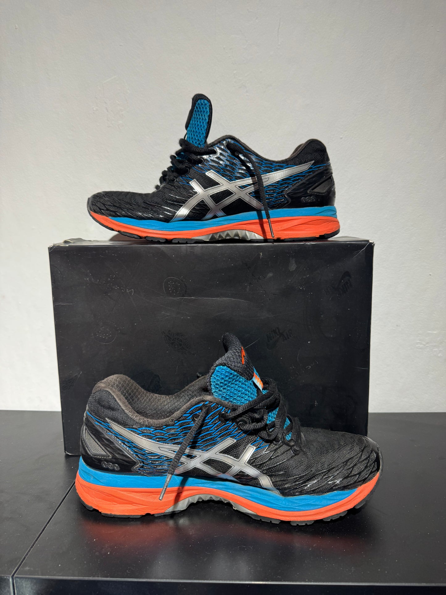 ASICS Gel-Nimbus 18 Bleu/Orange - 43