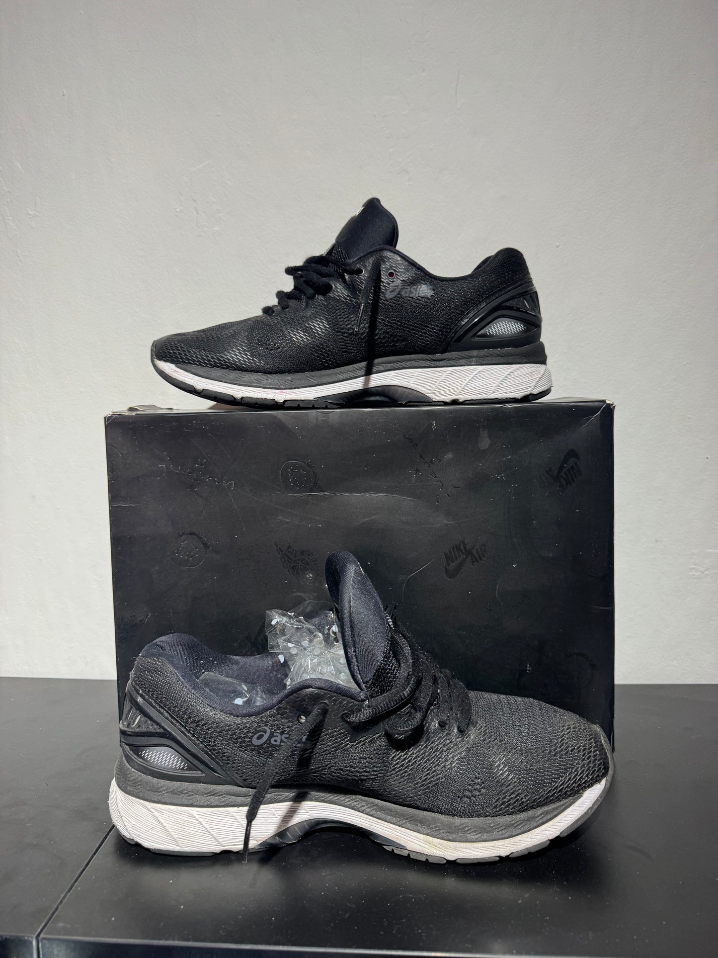 ASICS Gel-Nimbus Noir/Noir - 43,5