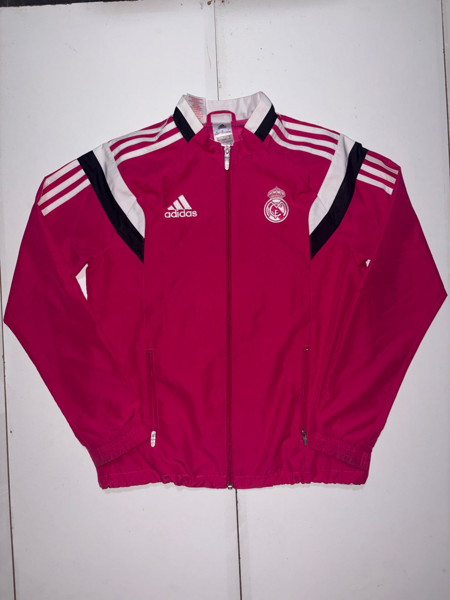 Survêtement Adidas Real Madrid CF Rose & Noir – XS