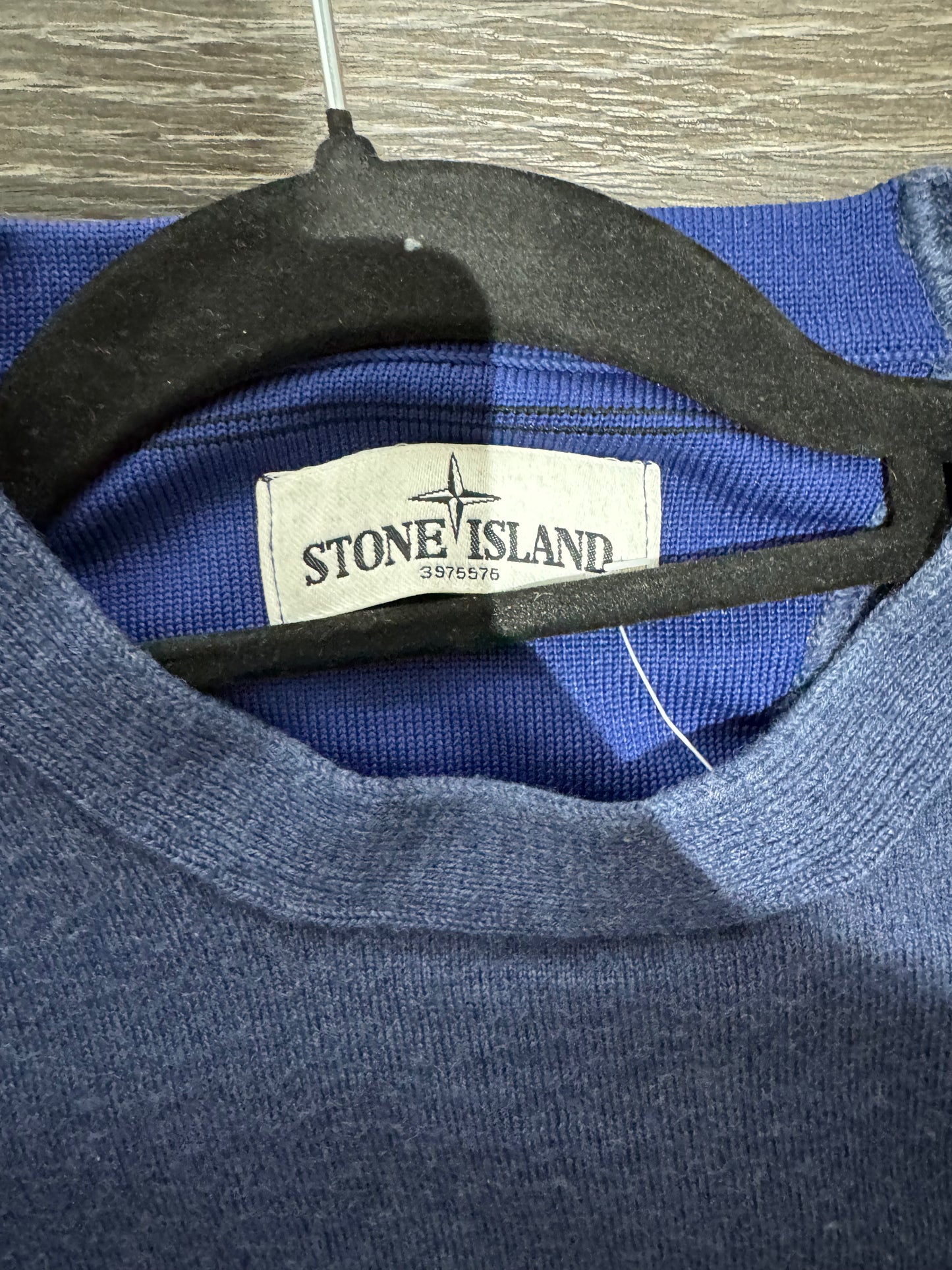 Pull Stone Island Bleu - 11/12y