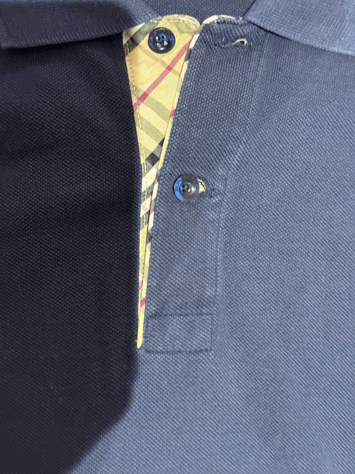 Polo Burberry Bleu Marine - S