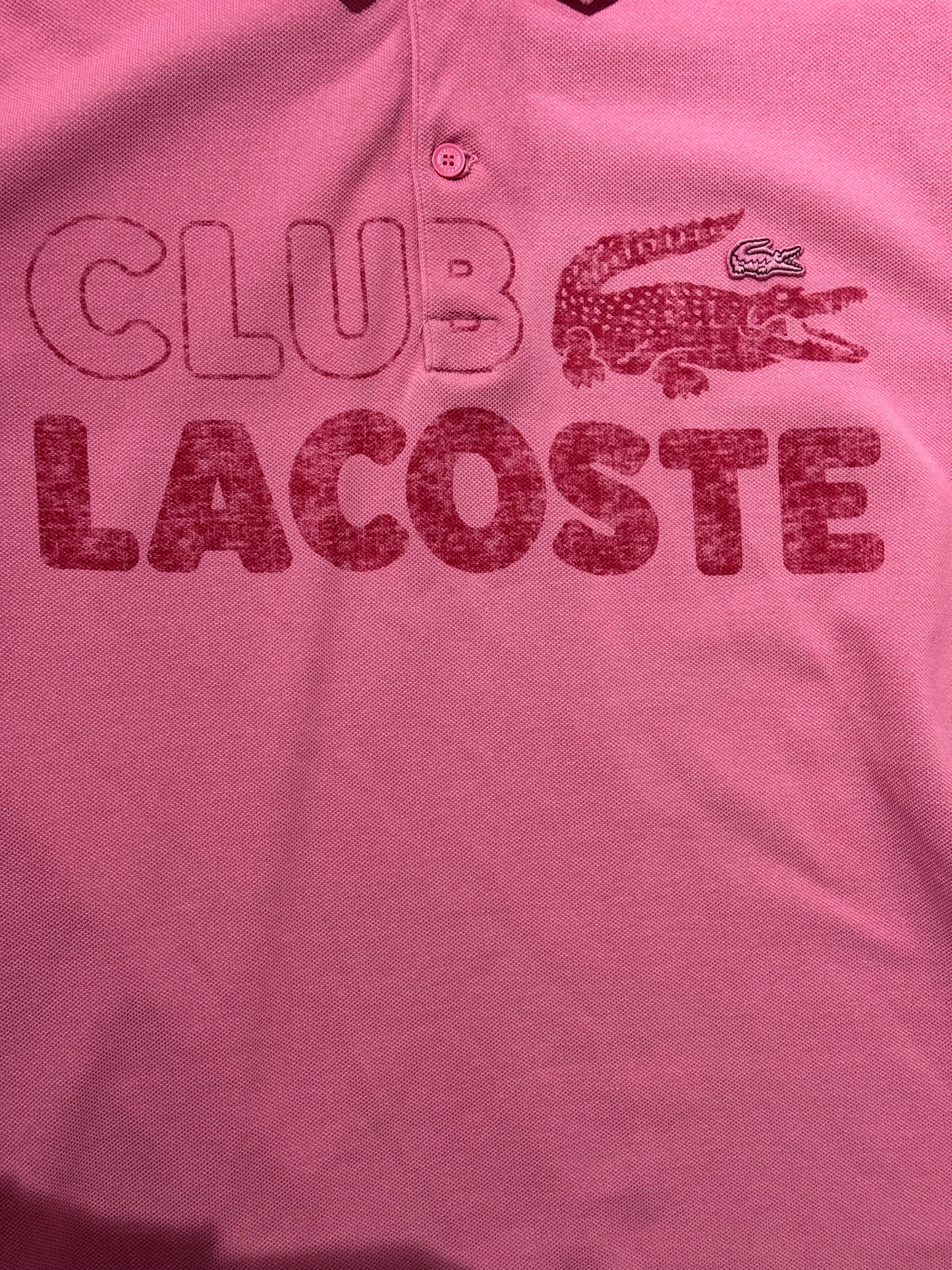 Polo Lacoste Rose - L