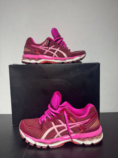 ASICS Gel-Kayano 22 Rose/Blanc - 39,5