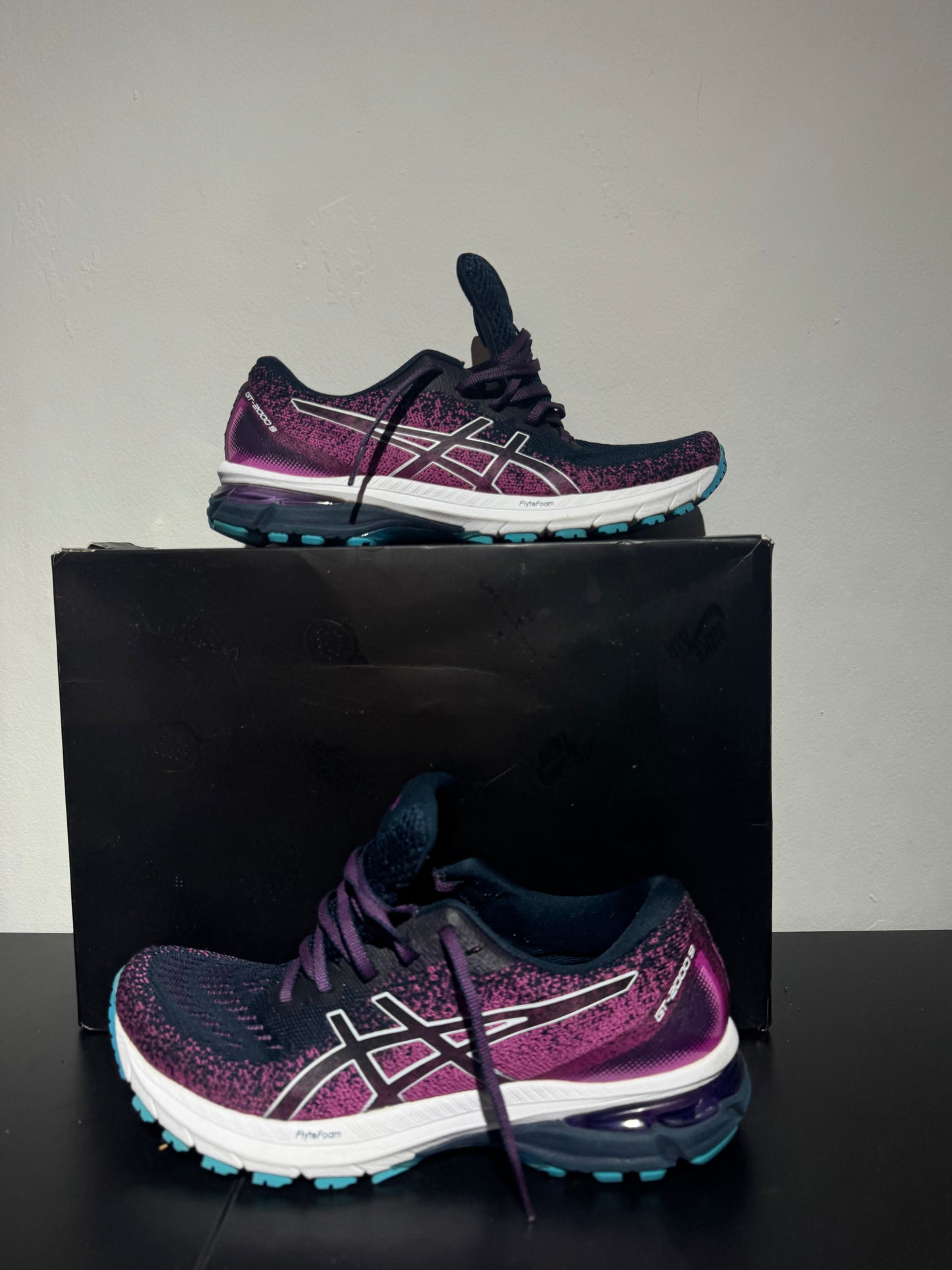 ASICS GT-2000 9 Mauve/Bleu - 40,5