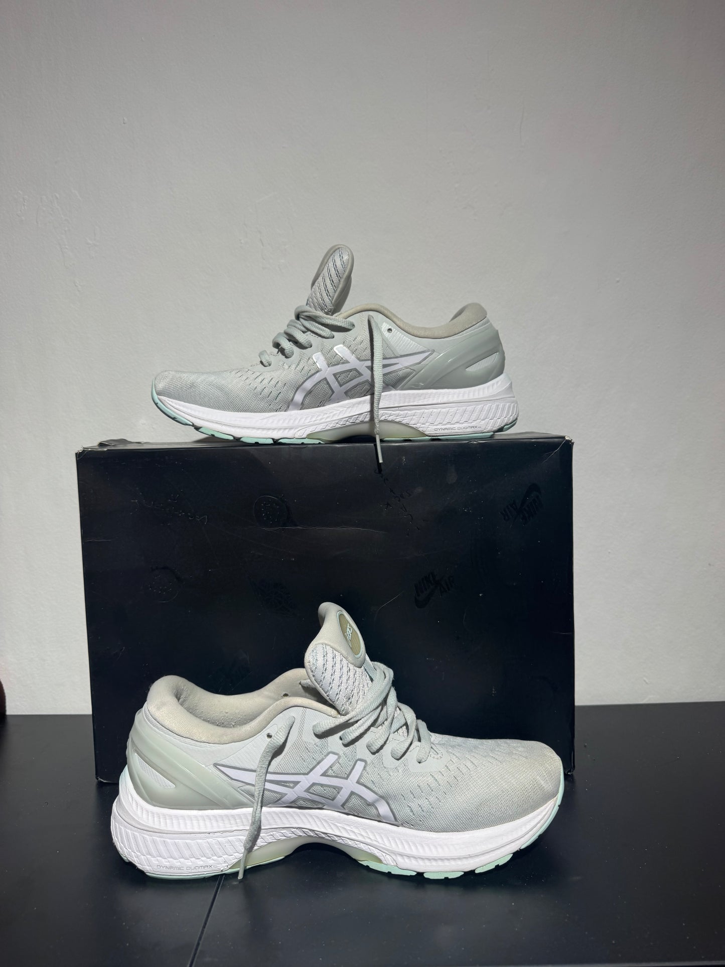 ASICS Gel-Kayano 27 Blanc/Bleu - 40