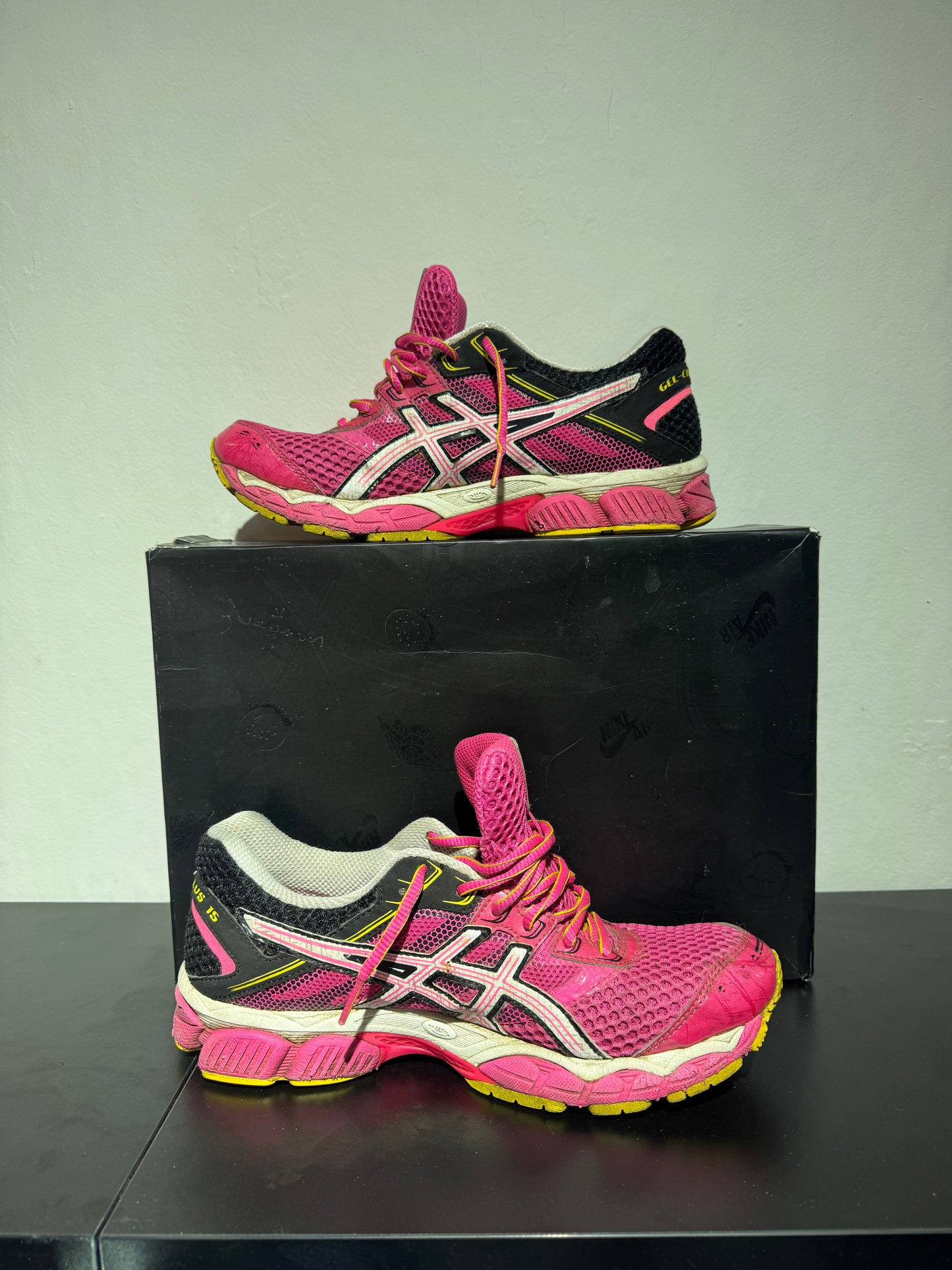 ASICS Gel-Cumulus 15 Rose/Noir - 42