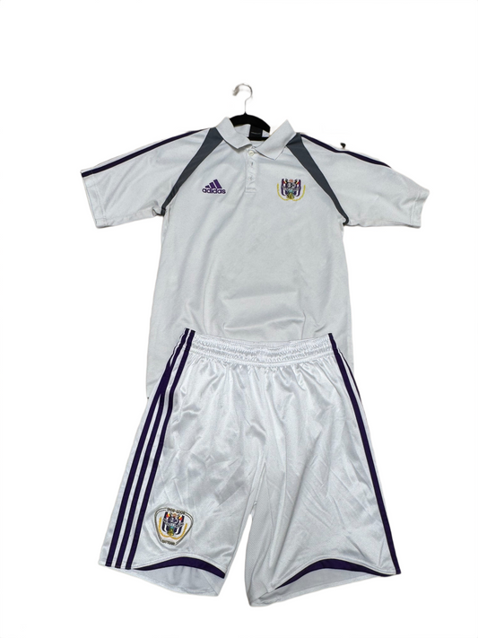 Kit de foot (polo + short) RSC Anderlecht (modèle très rare) - M