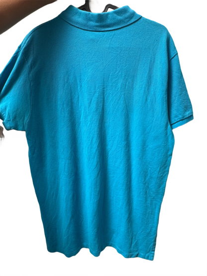 Polo Lacoste Vintage Bleu - L