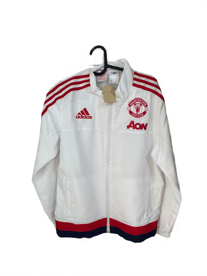 Veste de Survêtement Manchester United Adidas 2015-2016 - 13/14y (XS)