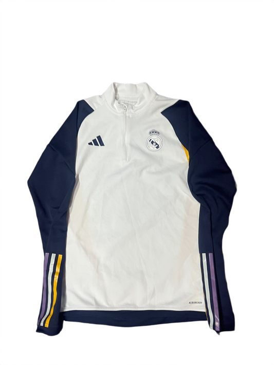 Half Zip Adidas Real Madrid CF - S