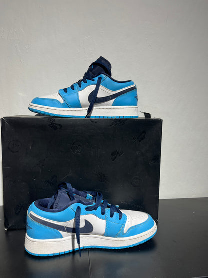 NIKE Air Jordan 1 Low UNC University Bleu - 38,5