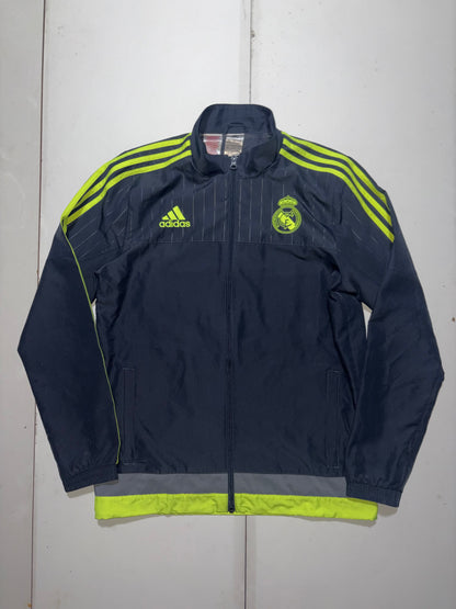 Survêtement Adidas Real Madrid CF Gris & Jaune fluo – XS