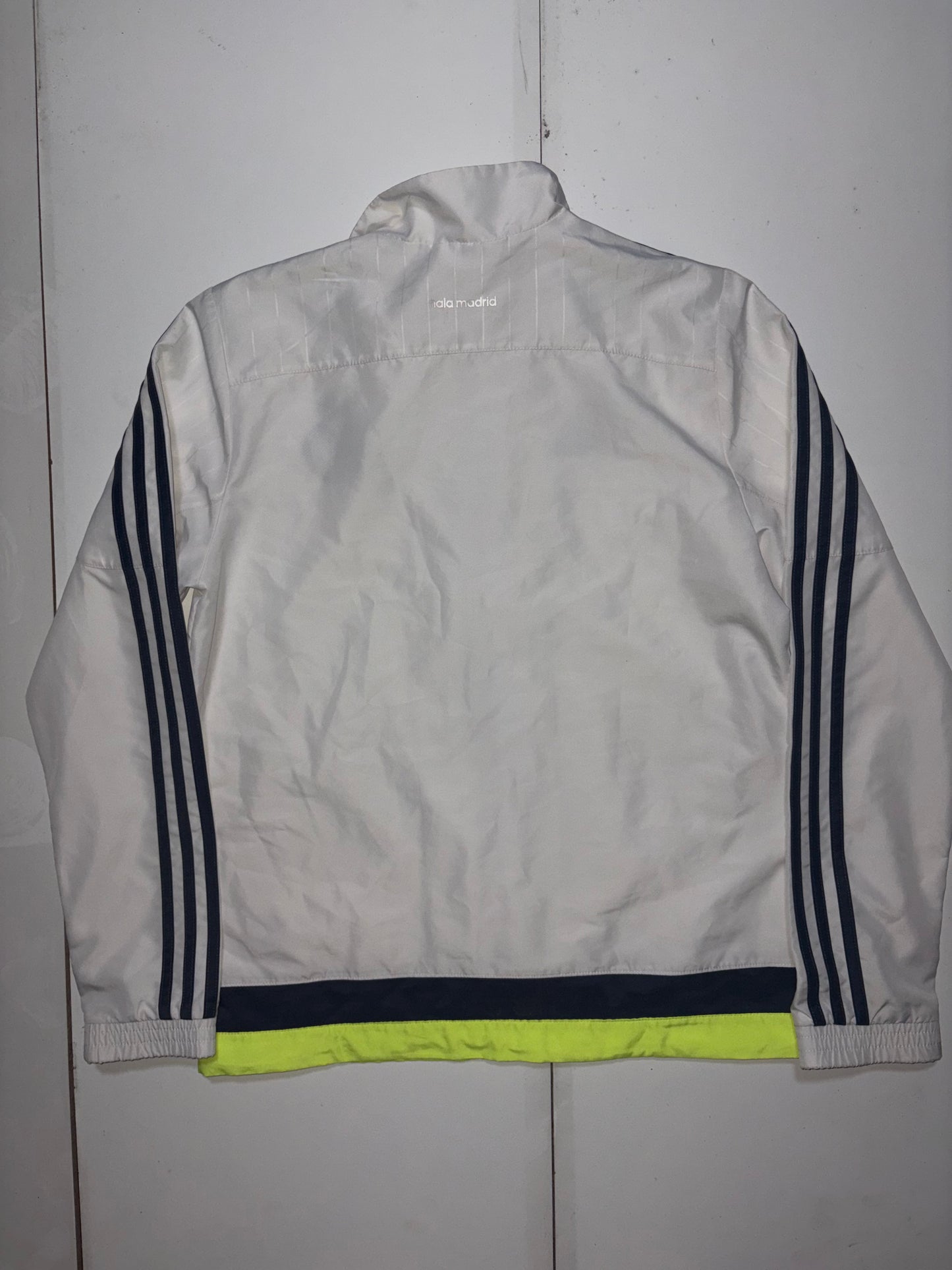 Survêtement Adidas Real Madrid CF Blanc & Jaune fluo – XS