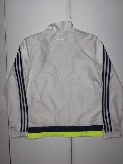 Survêtement Adidas Real Madrid CF Blanc & Jaune fluo – XS