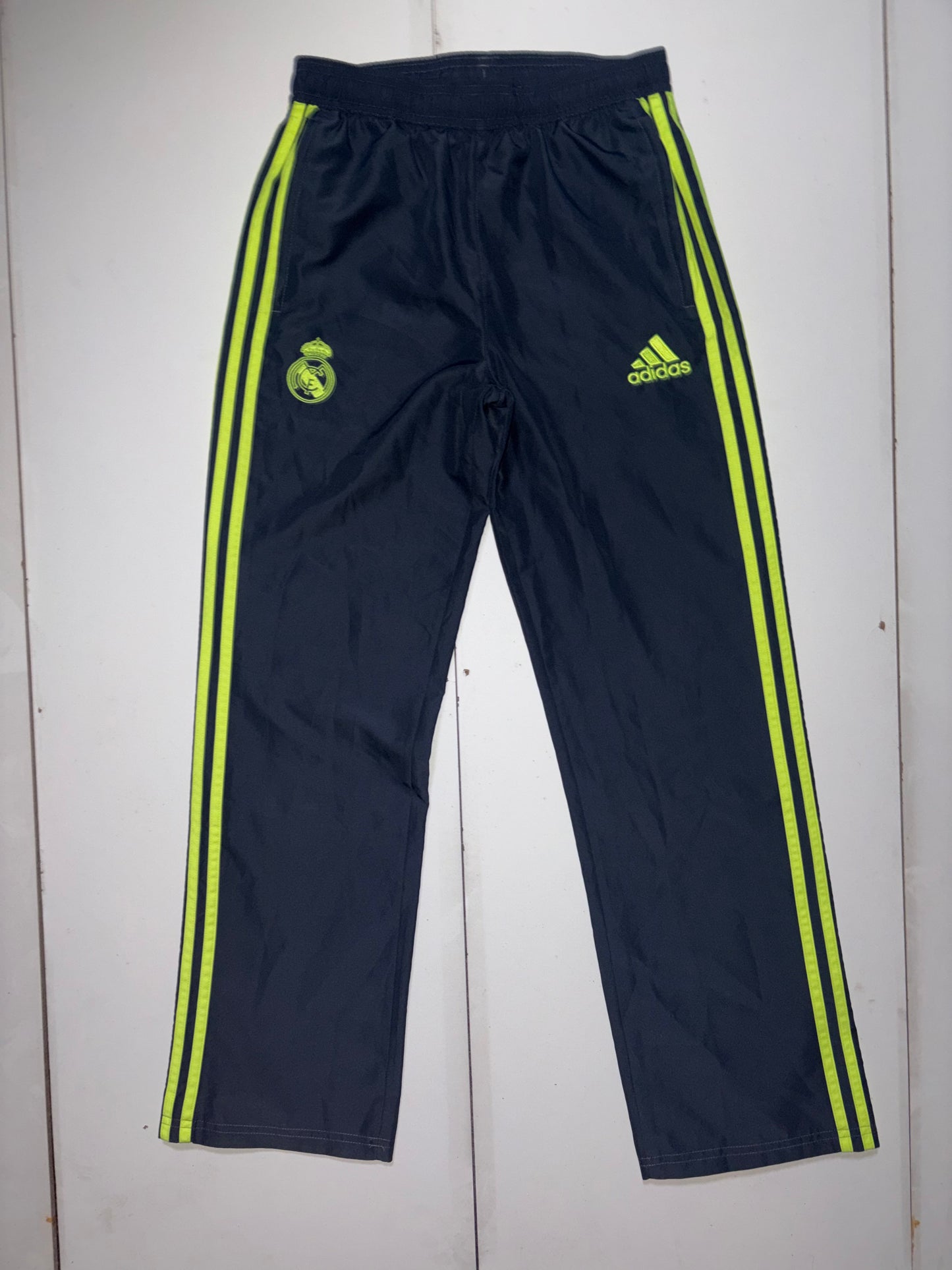 Survêtement Adidas Real Madrid CF Blanc & Jaune fluo – XS