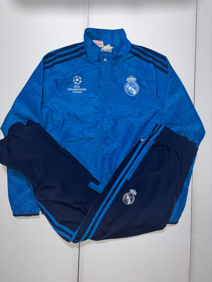 Survêtement Adidas Real Madrid CF Bleu foncé – 9/10y