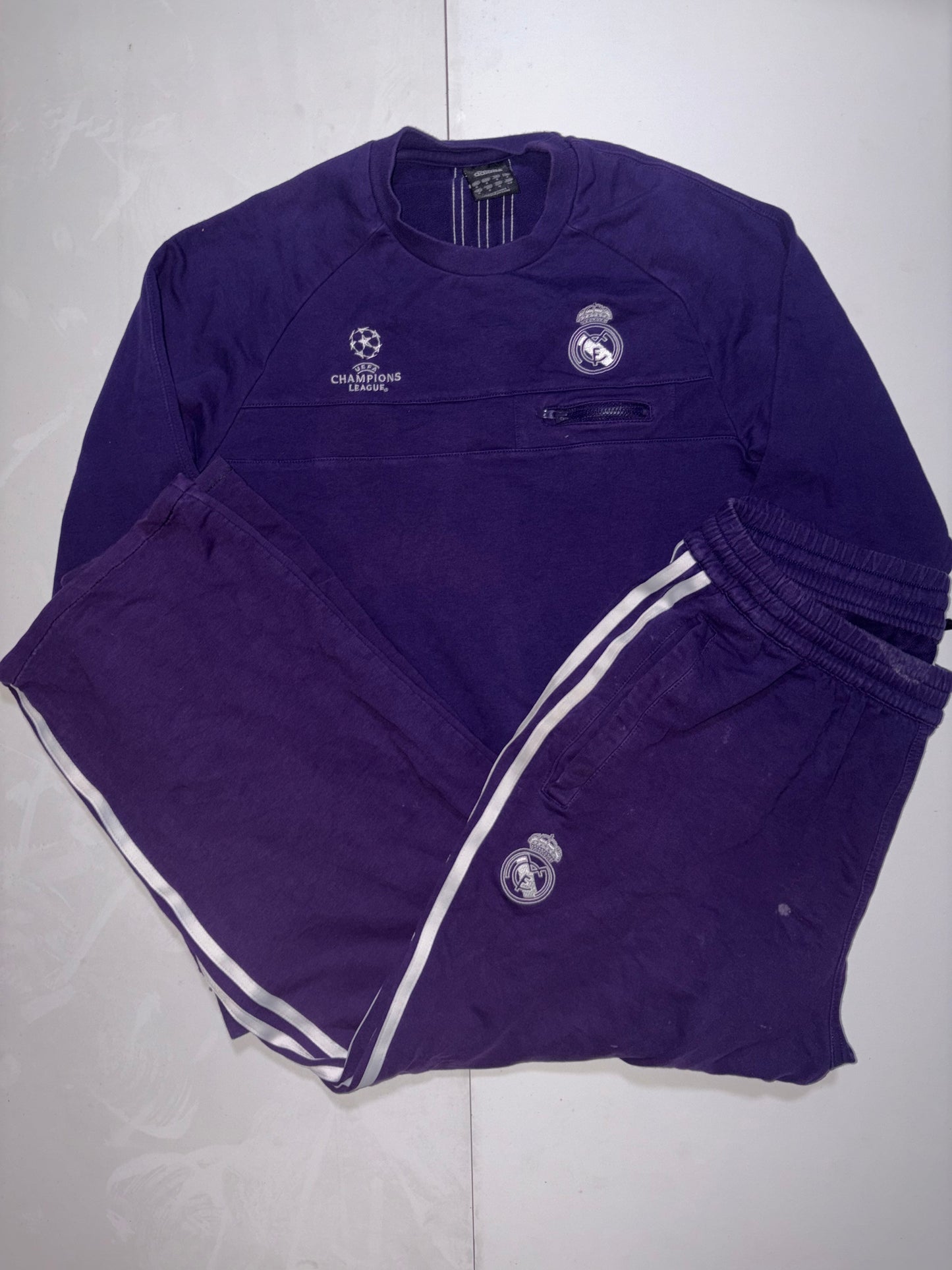 Survêtement Adidas Real Madrid CF Violet – S