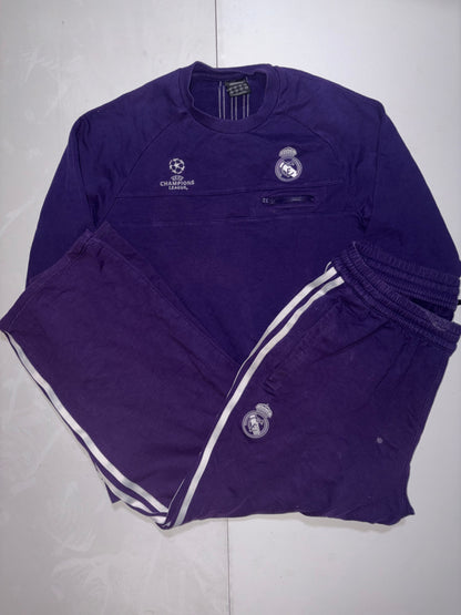 Survêtement Adidas Real Madrid CF Violet – S
