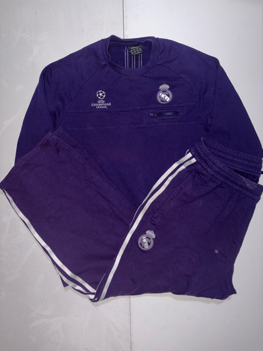 Survêtement Adidas Real Madrid CF Violet – S