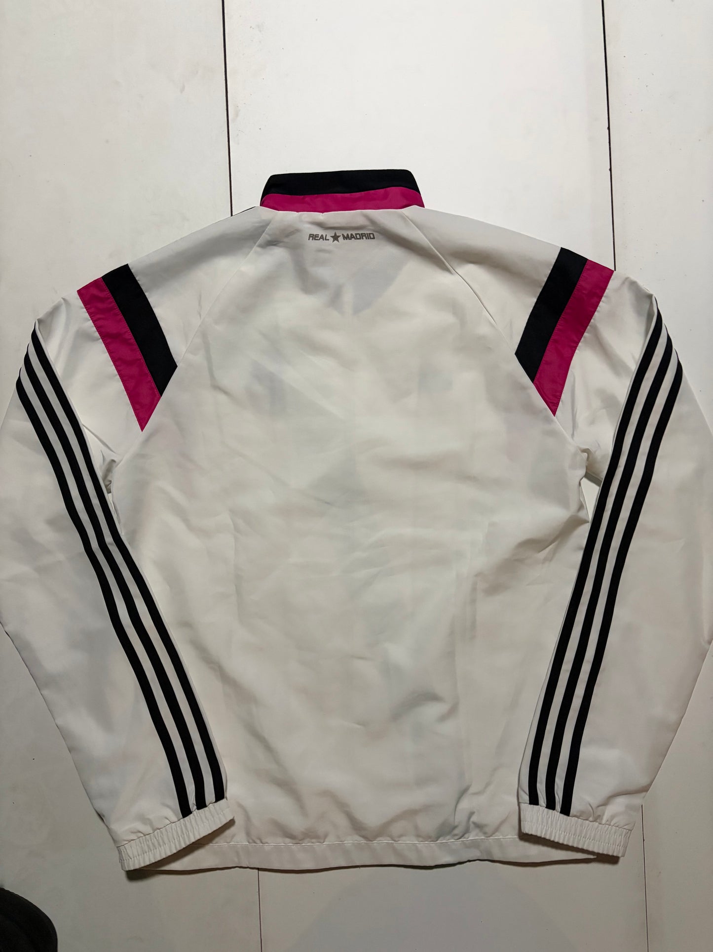 Survêtement Adidas Real Madrid CF Blanc & Rose – XS