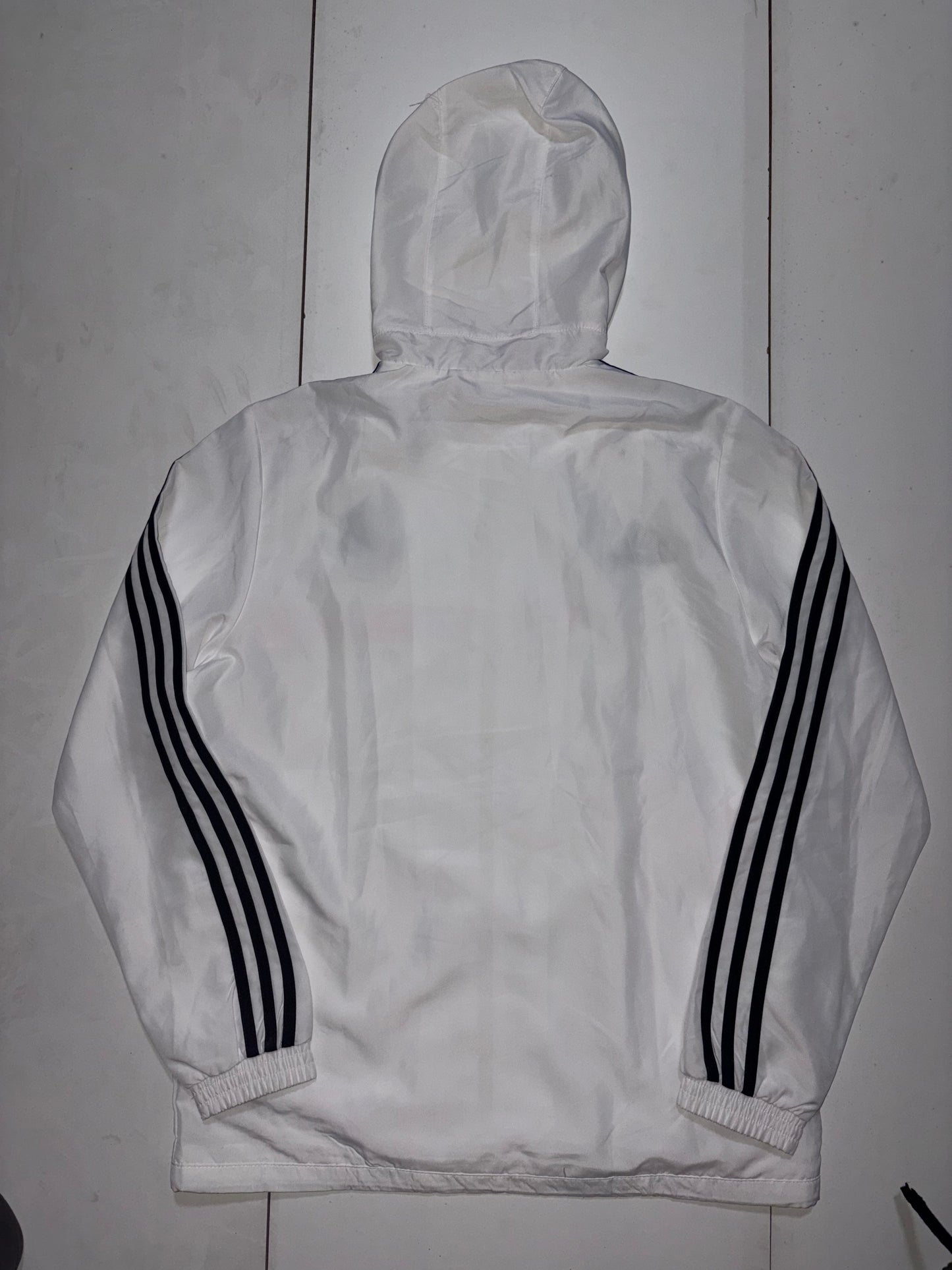 Survêtement Adidas Real Madrid CF Blanc & Orange – XS