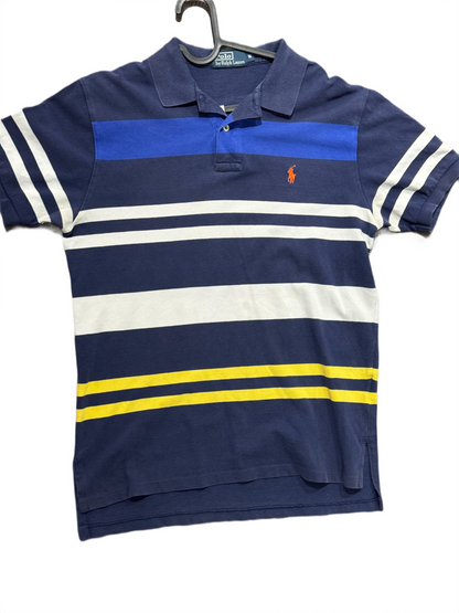Polo Ralph Lauren Bleu Rayé - M